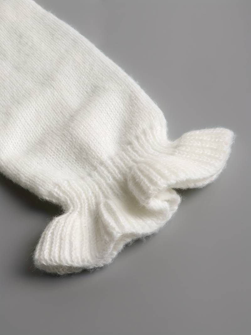 Daniela | Jersey de punto con volantes | Elegancia femenina