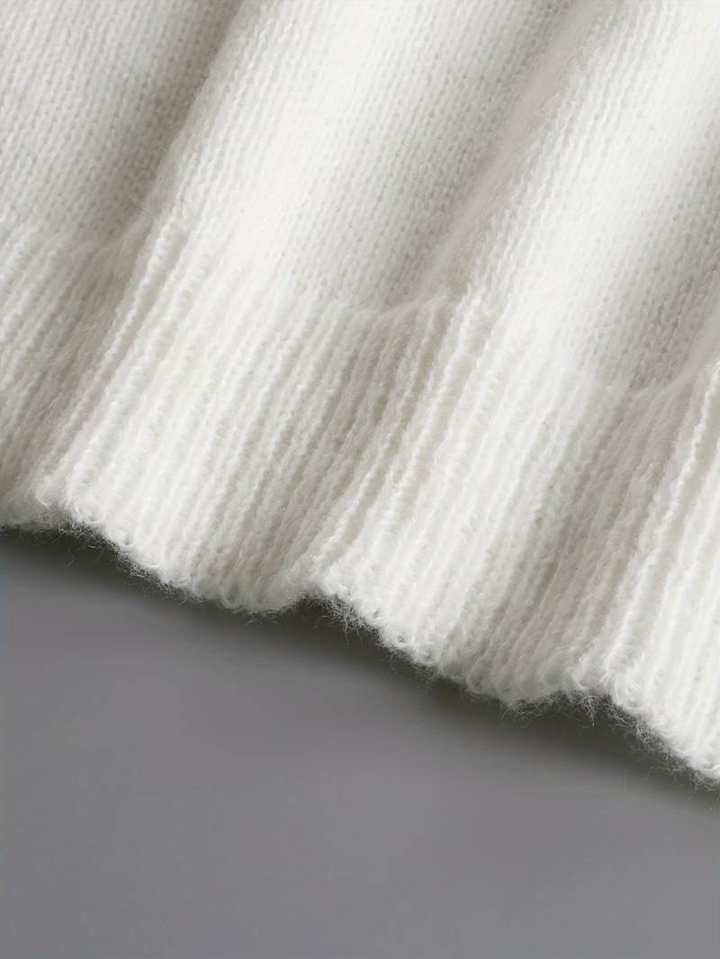 Daniela | Jersey de punto con volantes | Elegancia femenina