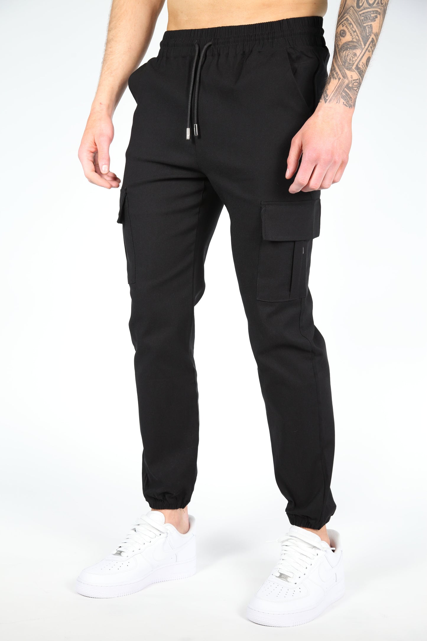 Pantalones Cargo Negro - Isabella Cruz