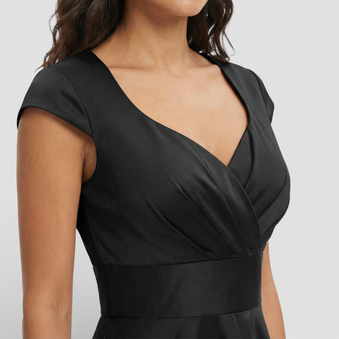 Noelia | Vestido rosa estilo retro | Elegancia femenina