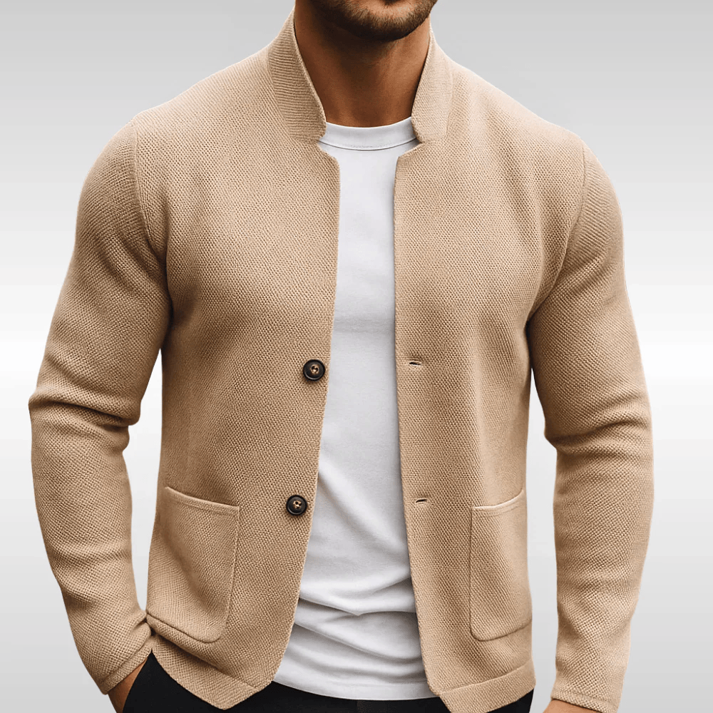 Adriano | Blazer moderno de punto | Casual elegante