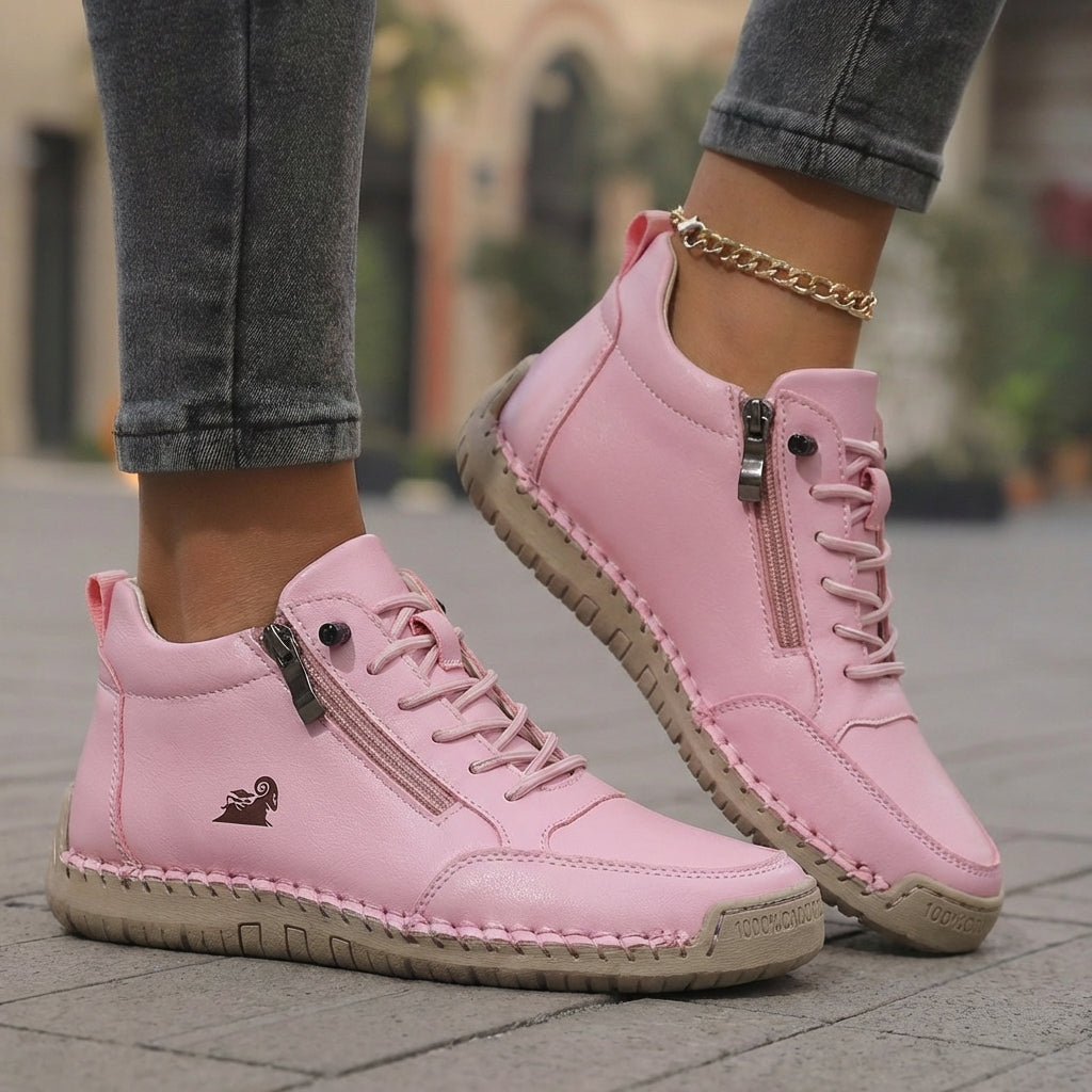 Camila | Zapatillas ortopédicas con cremallera | Confort diario