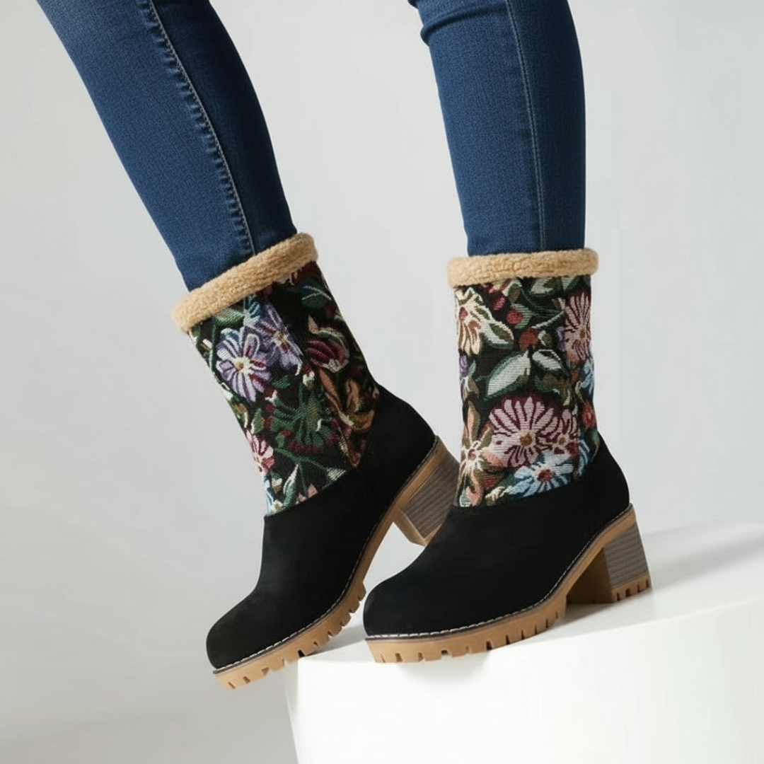 Alba | Botines de tacón elegantes de invierno para mujer