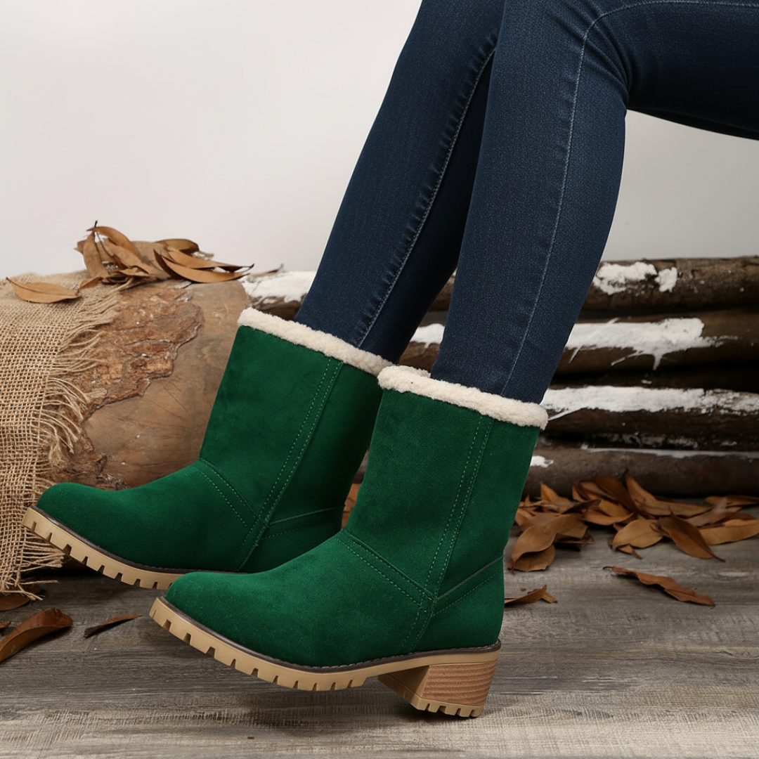 Alba | Botines de tacón elegantes de invierno para mujer